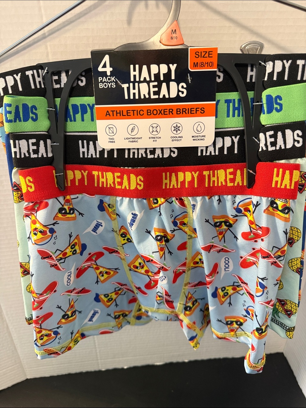 Happy Threads Boys Boxer Briefs Set 4